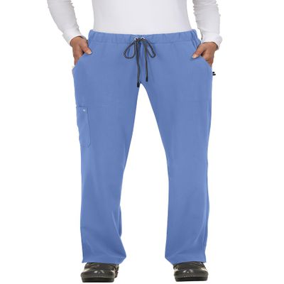 KOI Next Gen Everyday Hero Women's 5-Pocket Cargo Scrub Pants True Ceil 3X-Large