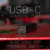 Monstrum Ember 1000 Lumens Low Profile Weapon Light | USB-C Rechargeable | Includes Remote Pressure Switch and Cable Clips | Black | Compatible with M-LOK view 3