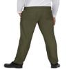 KOI Next Gen Make It Happen Men's 6-Pocket Scrub Pants Olive Green X-Large Short view 2
