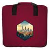 R and R Imports Atlanta Georgia Design A Souvenir Destination Seat Cushion Maroon