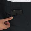 KOI Next Gen Make It Happen Men's 6-Pocket Scrub Pants Black Medium Short view 3