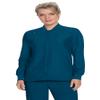 KOI Next Gen Always in Motion Women's Stretch Jacket Caribbean Blue Small view 1