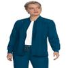 KOI Next Gen Always in Motion Women's Stretch Jacket Caribbean Blue Small view 3