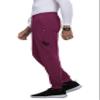 KOI Next Gen Men's Day to Night Jogger Scrub Pants, 7 Pockets, 4-Way Stretch Wine X-Small Short view 4