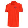 Antigua Men's Orange Chicago Bears Throwback Logo Tribute Polo view 1