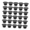 INOOMP 60pcs Bike End Caps for Handlebar Black End Plugs for Road Mountain Protects Handlebars Compatible Adult Models view 2