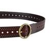 1.25" ROUND CENTERBAR W/LASER CUT DETAIL LEATHER view 3