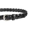 1" BRAID W/HARNESS BUCKLE AND LOGO LOOP LEATHER BELT view 3