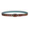 1.25" TWISTED CENTERBAR REVERSIBLE LEATHER BELT view 4