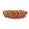 1" BRAID W/HARNESS BUCKLE AND LOGO LOOP LEATHER BELT view 1