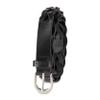1" BRAID W/HARNESS BUCKLE AND LOGO LOOP LEATHER BELT view 2