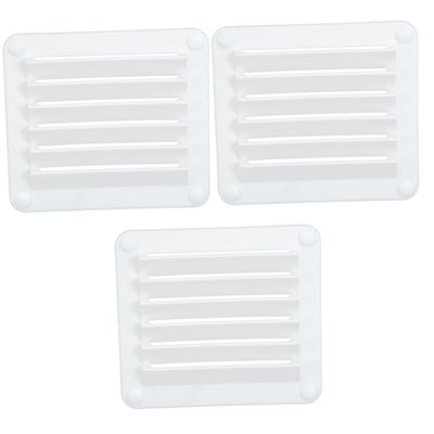 BESPORTBLE 3pcs Ventilation Panel Boat Louvered Vent Rv Window Vent Boat Supplies Cover