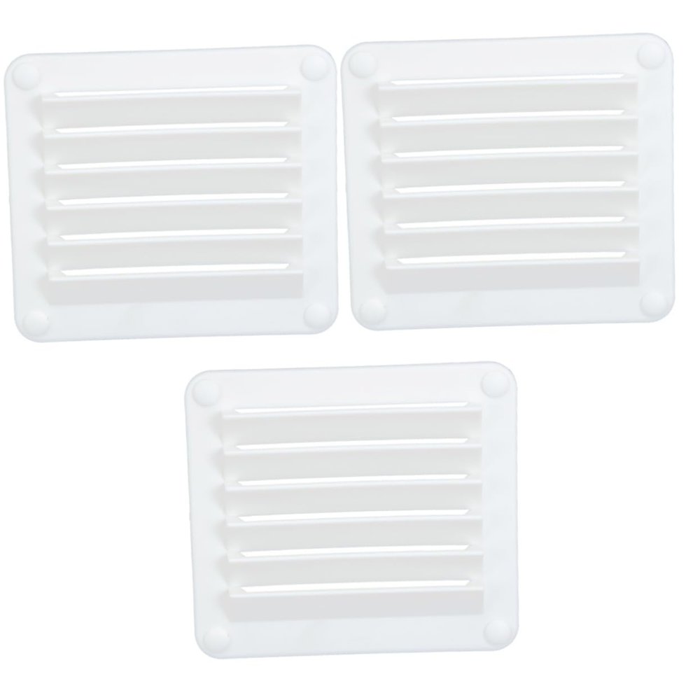 BESPORTBLE 3pcs Ventilation Panel Boat Louvered Vent Rv Window Vent Boat Supplies Cover
