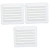 BESPORTBLE 3pcs Ventilation Panel Boat Louvered Vent Rv Window Vent Boat Supplies Cover view 1