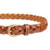 1" BRAID W/HARNESS BUCKLE AND LOGO LOOP LEATHER BELT view 3