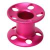 Vomeko Diving Finger Spool Reel,Underwater Guideline Spool,Aluminum Alloy Guideline Reel for Freediving, Snorkeling, and Underwater Gear (red) view 1