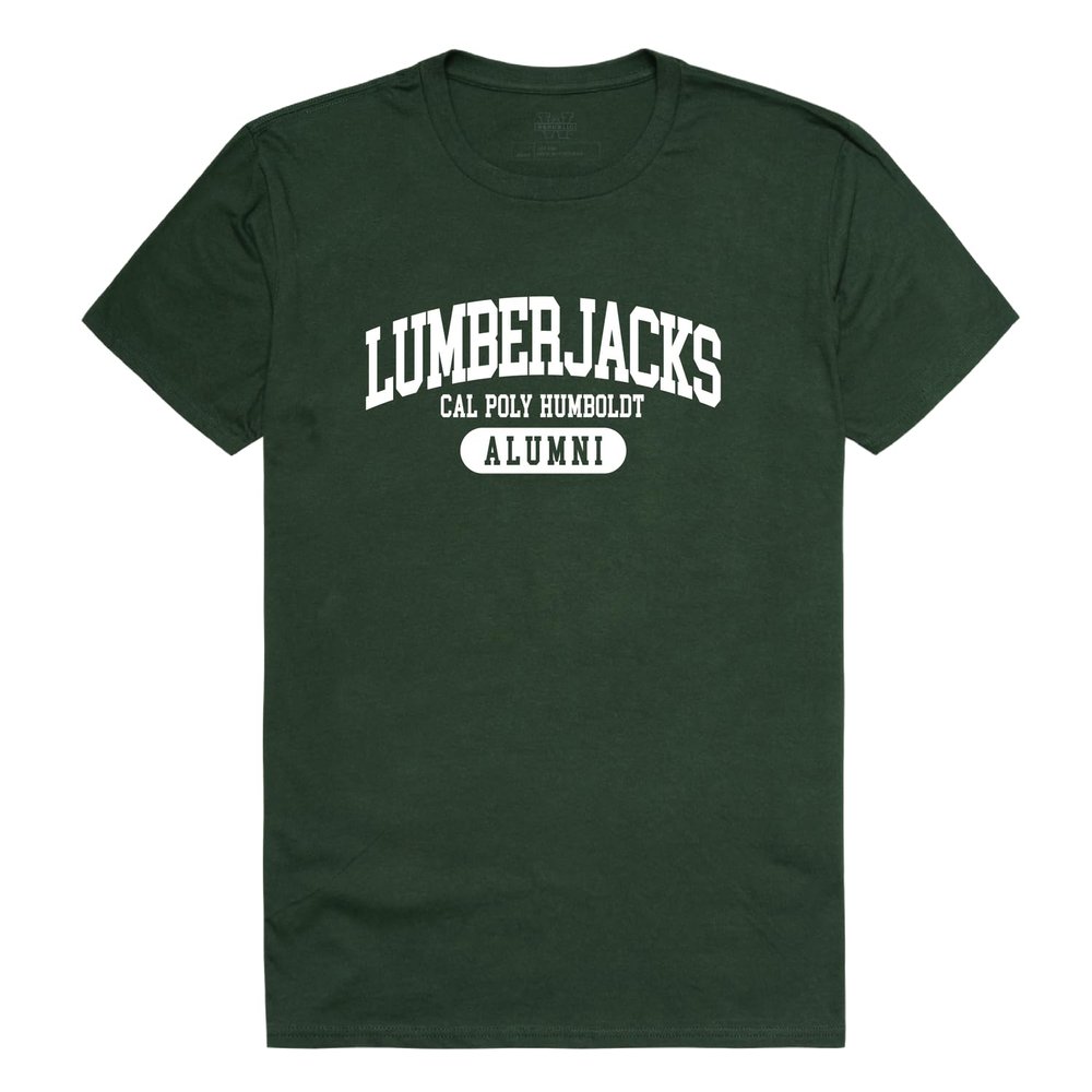 W Republic Cal Poly Humboldt Lumberjacks Alumni Tee, Forest, Medium