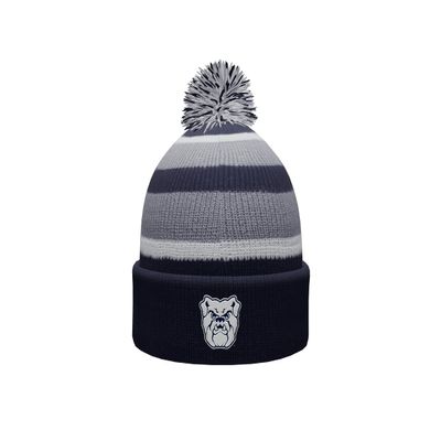 Sport Your Gear Butler Bulldogs Prime Cuffed Fold Over Pom Pom Winter Knit Beanie