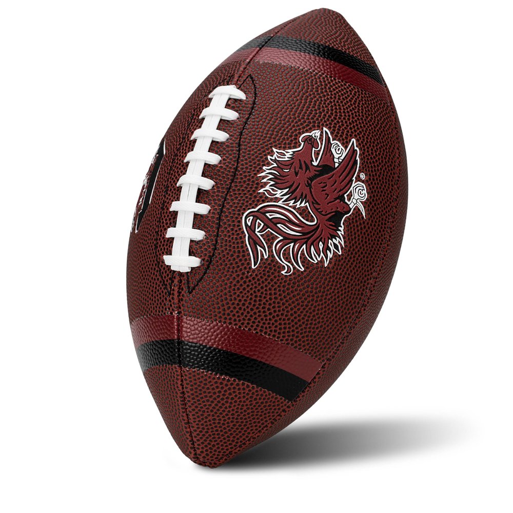 Franklin Sports South Carolina Gamecocks Kids NCAA Youth Football - Official College Team Junior Footballs with Team Logos for Kids - Junior Size PVC Ball - Backyard + Tailgate Ball - 8.5"