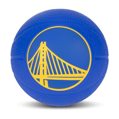 Franklin Sports NBA Golden State Warriors Mini Foam Basketball - Kids 5.5" Inch Toy Basketball for Over The Door + Mini Indoor Hoops - NBA Fan Shop Soft Foam Indoor Kids Balls