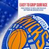 Franklin Sports NBA New York Knicks Mini Foam Basketball - Kids 5.5" Inch Toy Basketball for Over the Door + Mini Indoor Hoops - NBA Fan Shop Soft Foam Indoor Kids Balls view 3