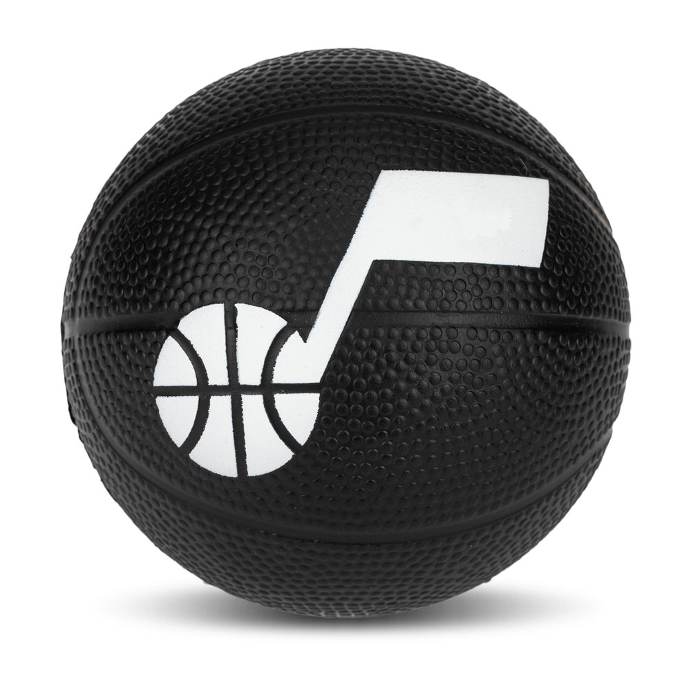Franklin Sports NBA Utah Jazz Mini Foam Basketball - Kids 5.5" Inch Toy Basketball for Over the Door + Mini Indoor Hoops - NBA Fan Shop Soft Foam Indoor Kids Balls