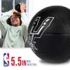 Franklin Sports NBA San Antonio Spurs Mini Foam Basketball - Kids 5.5" Inch Toy Basketball for Over the Door + Mini Indoor Hoops - NBA Fan Shop Soft Foam Indoor Kids Balls view 2