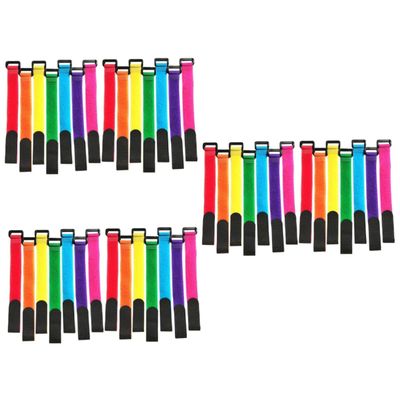 BESPORTBLE 60pcs Fishing Rod Straps Multi-function Fixing Straps for Daily Use Portable and Reusable for Organizing Fishing Poles and Accessories