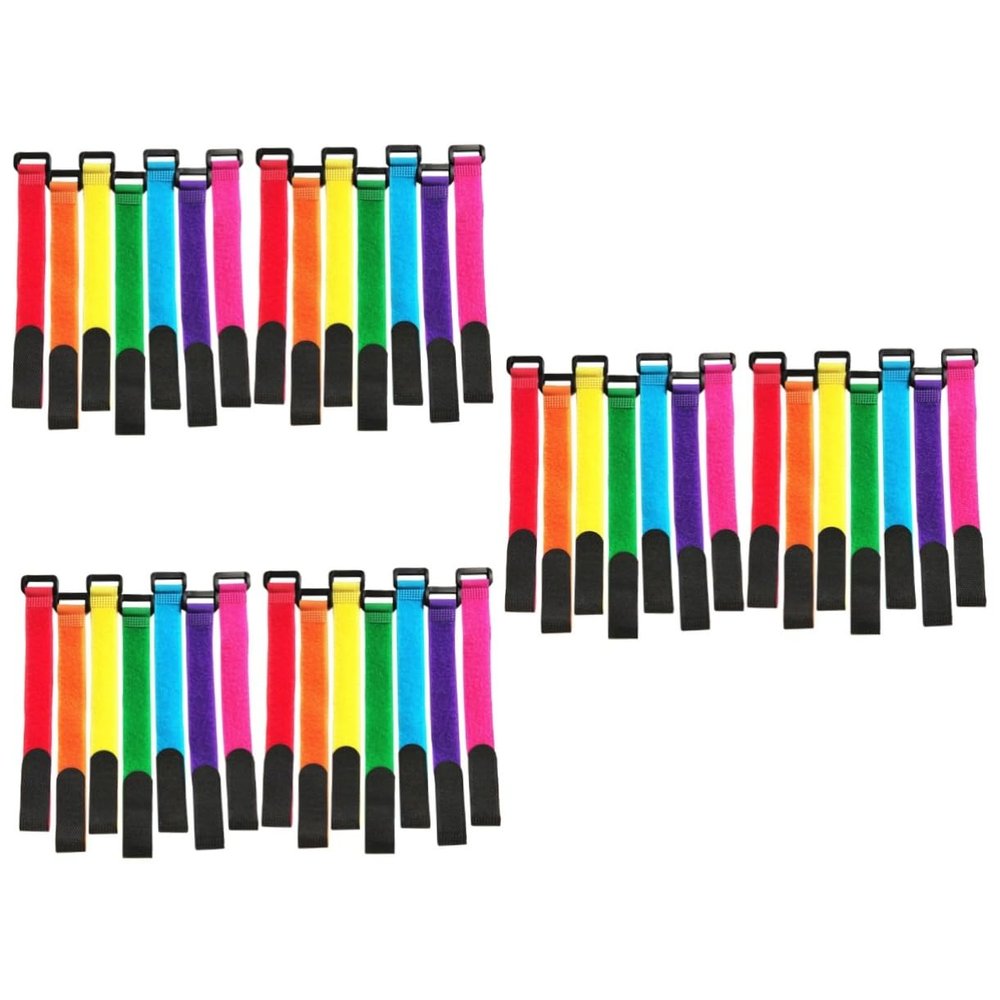 BESPORTBLE 60pcs Fishing Rod Straps Multi-function Fixing Straps for Daily Use Portable and Reusable for Organizing Fishing Poles and Accessories