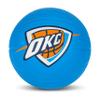 Franklin Sports NBA Oklahoma City Thunder Mini Foam Basketball - Kids 5.5" Inch Toy Basketball for Over the Door + Mini Indoor Hoops - NBA Fan Shop Soft Foam Indoor Kids Balls view 1