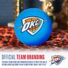 Franklin Sports NBA Oklahoma City Thunder Mini Foam Basketball - Kids 5.5" Inch Toy Basketball for Over the Door + Mini Indoor Hoops - NBA Fan Shop Soft Foam Indoor Kids Balls view 4
