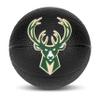 Franklin Sports NBA Milwaukee Bucks Mini Foam Basketball - Kids 5.5" Inch Toy Basketball for Over the Door + Mini Indoor Hoops - NBA Fan Shop Soft Foam Indoor Kids Balls view 1