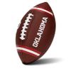 Franklin Sports Oklahoma Sooners Kids NCAA Youth Football - Official College Team Junior Footballs with Team Logos for Kids - Junior Size PVC Ball - Backyard + Tailgate Ball - 8.5" view 1
