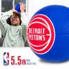Franklin Sports NBA Detroit Pistons Mini Foam Basketball - Kids 5.5" Inch Toy Basketball for Over the Door + Mini Indoor Hoops - NBA Fan Shop Soft Foam Indoor Kids Balls view 2