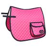 HILASON Western Horse Luxury Quilted Saddle Pads with Pockets | Pad view 1
