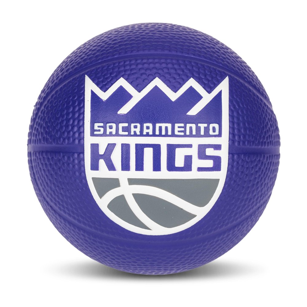 Franklin Sports NBA Sacramento Kings Mini Foam Basketball - Kids 5.5" Inch Toy Basketball for Over the Door + Mini Indoor Hoops - NBA Fan Shop Soft Foam Indoor Kids Balls