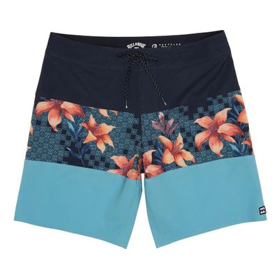 Billabong Kids Boys Tribong Pro Boardshorts (Big Kids) Coastal 22 (8 Big Kid Slim)