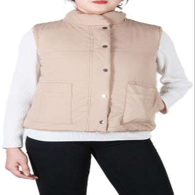 BodiLove Women's Fall Winter Warm Padded Vest With Fuzzy Fleece Lining Work From Home Stay Home