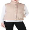 BodiLove Women's Fall Winter Warm Padded Vest With Fuzzy Fleece Lining Work From Home Stay Home view 1