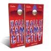 Skip's Garage Hall of Fame City Cornhole Set - Backyard 2x4 (Weather Bags) - NO Accessories view 1