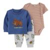 Carter's Baby Boys 3 Piece Little Jacket Set (Mammoth, 18 Months) view 1