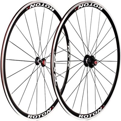 Road Bicycle Wheel Kit 700c Quick Release Wheel Flat Spokes 30mm V Brake Bicycle Rims 20/24 Hole Hub