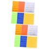 BESPORTBLE 12pcs Reflective Safety Stickers for Bikes Backpacks Motorcycles Bright Visibility Reflectors for Enhanced and Night Conditions