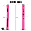 MAZEL Ultra-light Golf Putter Grip for Men - 2.0 Advanced Surface Texture Non-slip Golf Grip,Great Comfortable Feel and More Consistent Stroke (Pink) view 4