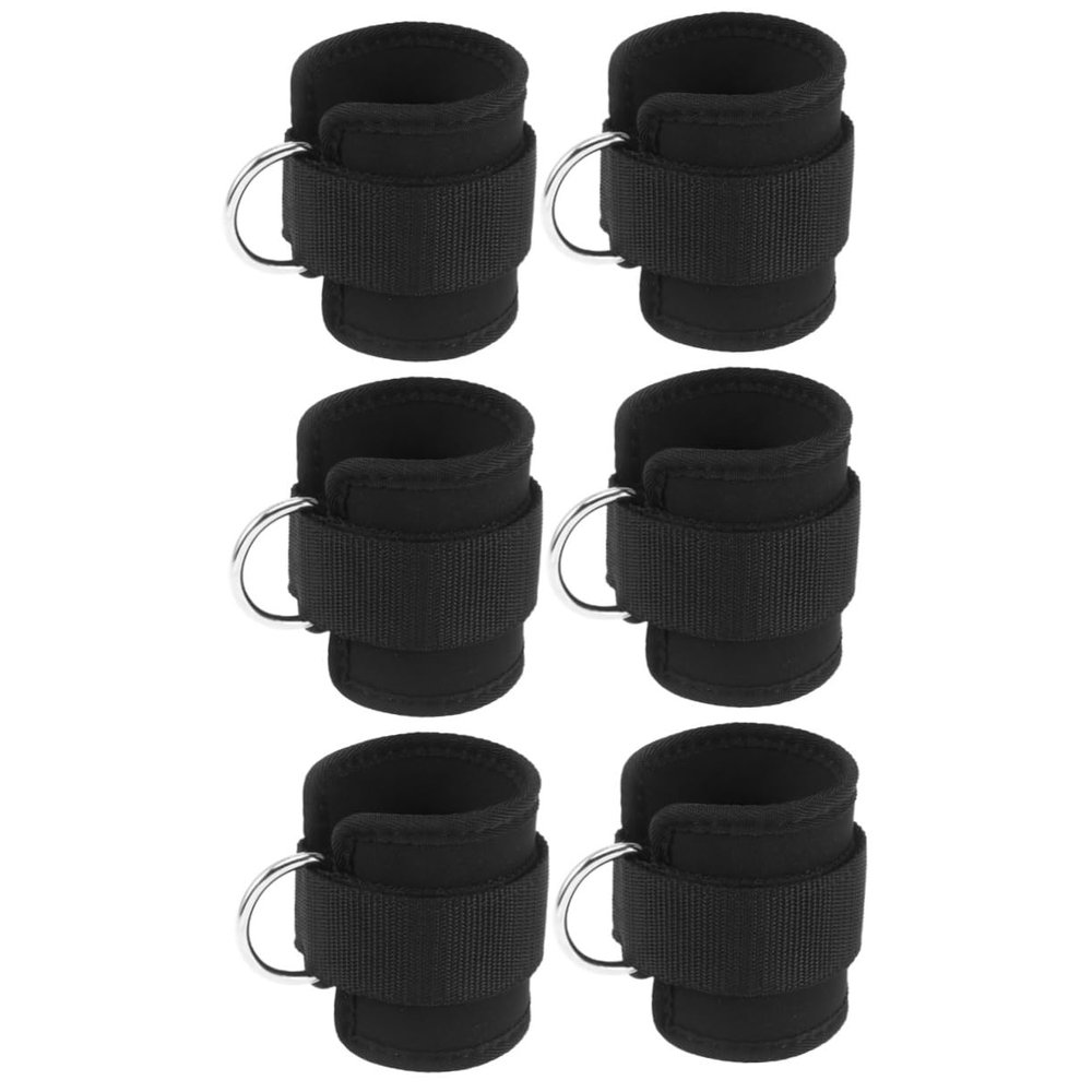 BESPORTBLE 6pcs Ankle Wrist Sports Brace Weighted Ring Buckle for Aquatic Dryland Workouts