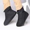 ZARUX Silicone Waterproof Shoes Covers Cycling Shoe Cover Men's and Women's Shoes Waterproof, Rainproof Rain Boots Non-Slip Thick Wearable Children's Rain Boots Gaiters (Size : E(XXL)) view 3