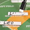 HIGHRAZON 60Pcs 0.5 x 2.36 inch Baseball Lineup Magnets, Strong Magnetic, Repeatable Coaching Board Magnets, Magnetic Name Lineup view 4