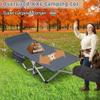 ABORON XXL Camping Cot for Adults 900LBS - 78"32" Oversized Folding Bed with Mattress Pad, Heavy Duty 1200D Oxford Outdoor Cot with Carry Bag view 3