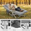 ABORON XXL Camping Cot for Adults 900LBS - 78"32" Oversized Folding Bed with Mattress Pad, Heavy Duty 1200D Oxford Outdoor Cot with Carry Bag view 4