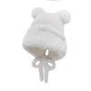ANKOMINA Winter Cute Bear Ear Warm Hat Women Plush Earflap Beanie Hat Kids Girls Windproof Skull Cap view 4